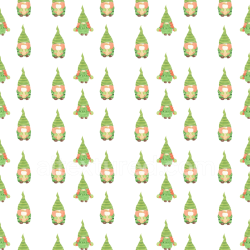 seamless Seamless 3D PBR Texture Featuring Whimsical Green St Patrick Gnome Pattern texture 8k free download PBR
