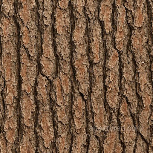 Rough Pine Bark Seamless Texture seamless Bark PBR texture