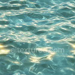 seamless Seamless 3D PBR Texture of Clear Shallow Water with Smooth Ripples and Reflective Highlights texture 8k free download PBR