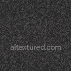 seamless Seamless 3D Black Pebbled Grain Leather PBR Texture with Fine Wrinkles and Matt Finish texture 8k free download PBR