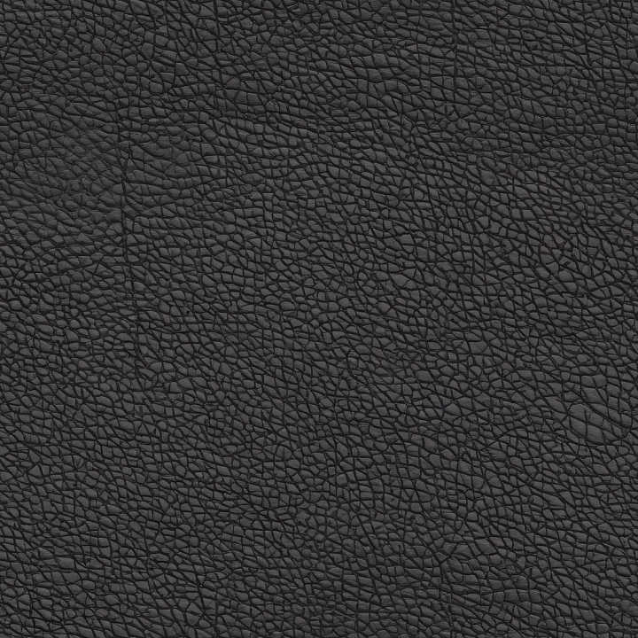 Black Pebbled Grain Leather with Fine Wrinkles and Matt Finish seamless PBR texture preview