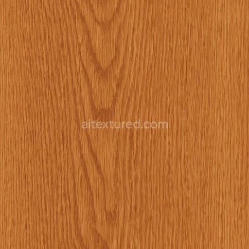 Seamless 3d texture pbr 8k oak wood with polished wood finish and tight grain pattern