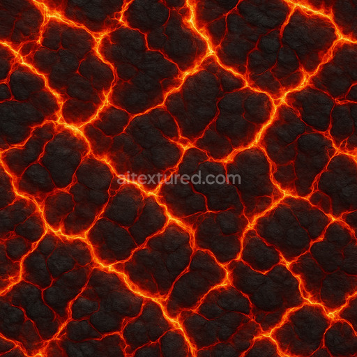 Burning Lava Texture