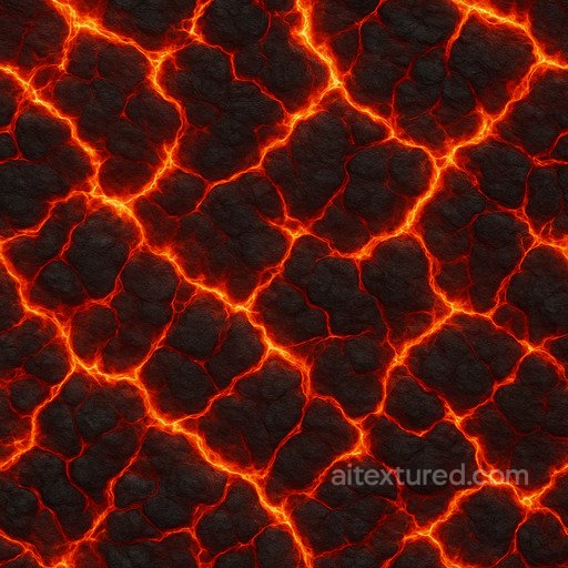 Burning Lava Texture texture preview