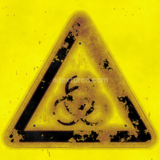 Warning Toxic Caution Symbol Sign Graphic Yellow Black Distress Alert