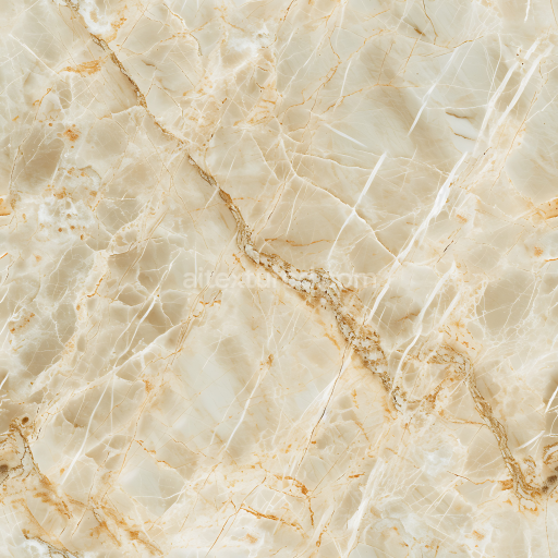 Seamless 3D Light Emperador Marble PBR Texture with Warm Veins