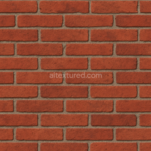 Detailed Red Brick Texture Seamless 1024X1024