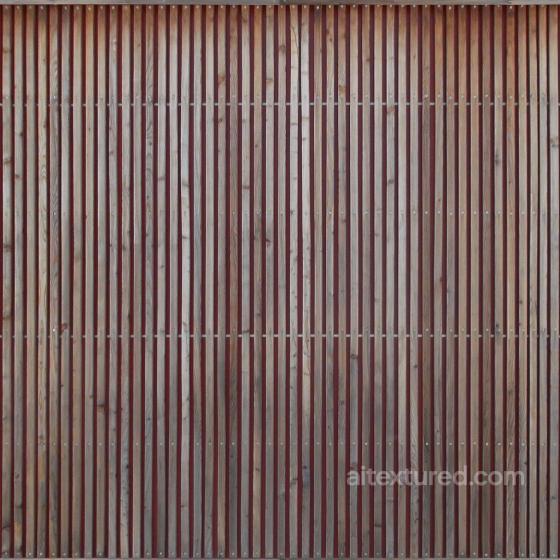 Seamless Wooden Facade PBR Texture in 4K Resolution Wood texture preview