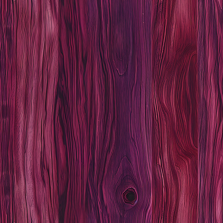 Dark Plum Wood Featuring Natural Knots and Deep Grain seamless PBR texture preview