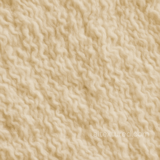 Wool Crimped Wool Fibers Closeup Natural Wool Soft Wool seamless Wool PBR texture