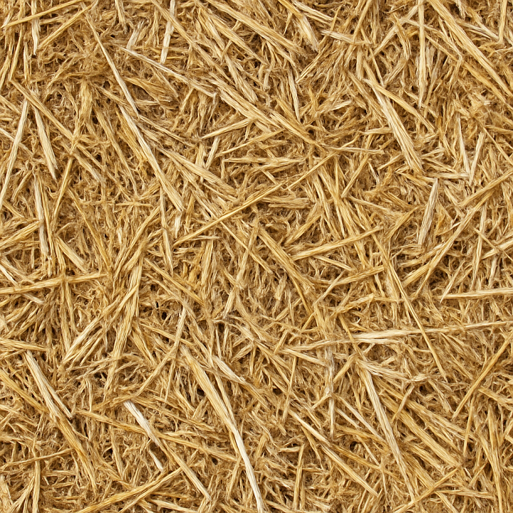 Detailed Straw seamless PBR texture preview