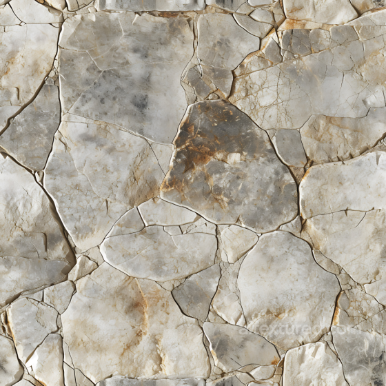 Weathered Stone Wall PBR Texture with Detailed Cracks and Color Variations Stone texture preview