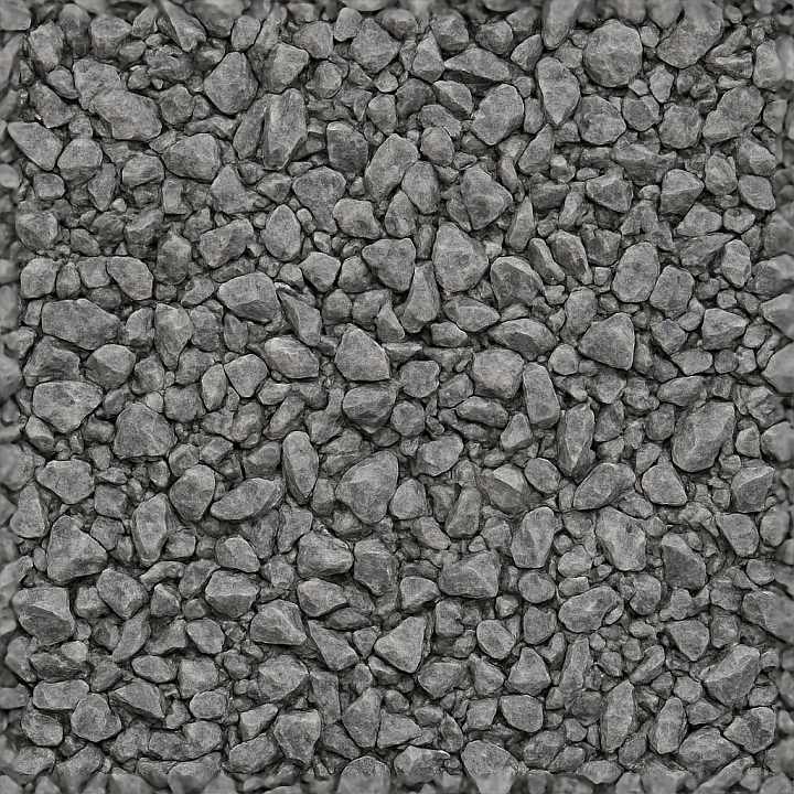 Of Coarse Gravel With Angular Rocks And Gray Gravel Tones seamless PBR texture preview