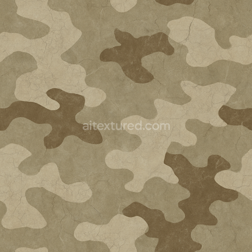 Seamless 3D Texture PBR 8K Sand Beige Disruptive Pattern Fabric