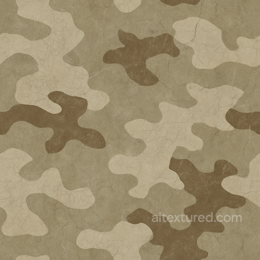 Sand Beige Disruptive Pattern Fabric seamless Color Camouflage PBR texture