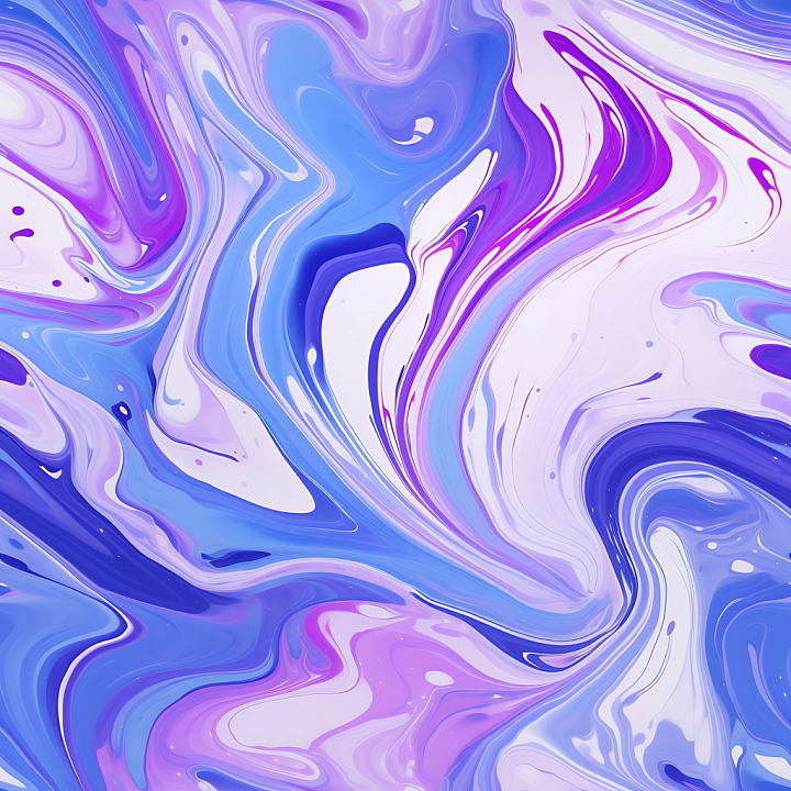 Blue and Purple Marble with Swirling Veins seamless PBR texture preview