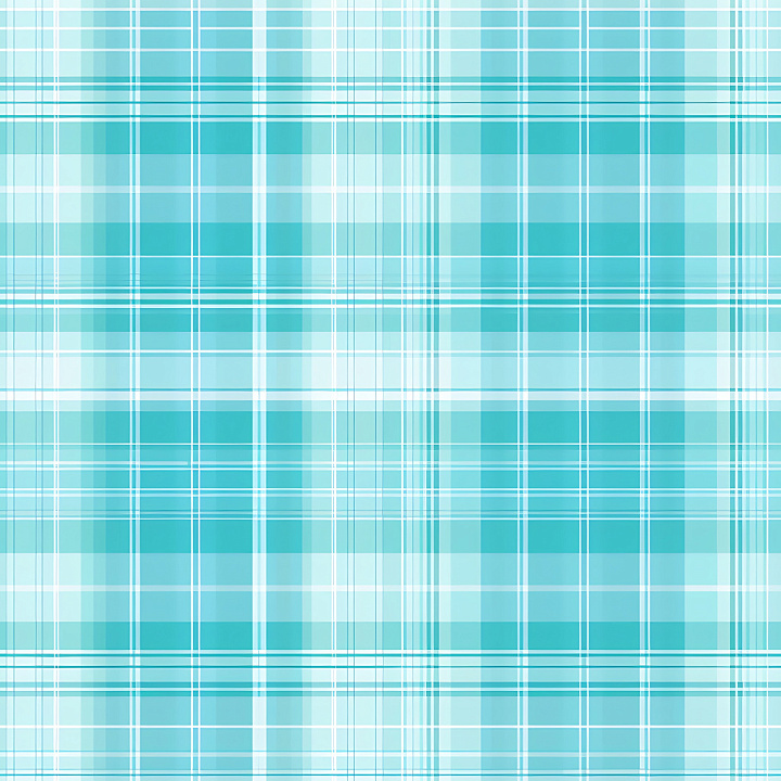Soft Blue and White Checked Plaid Fabric seamless PBR texture preview