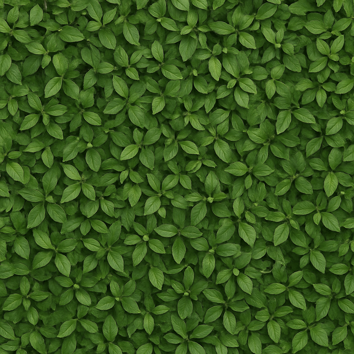 Dense Foliage seamless PBR texture preview