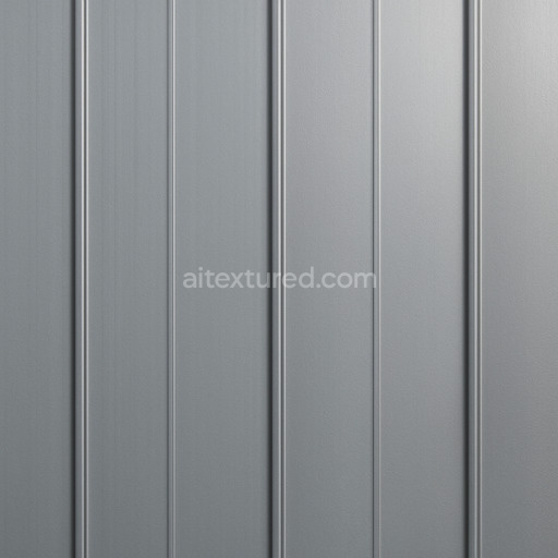 Smooth Metal Roofing Texture Seamless 1024X1024