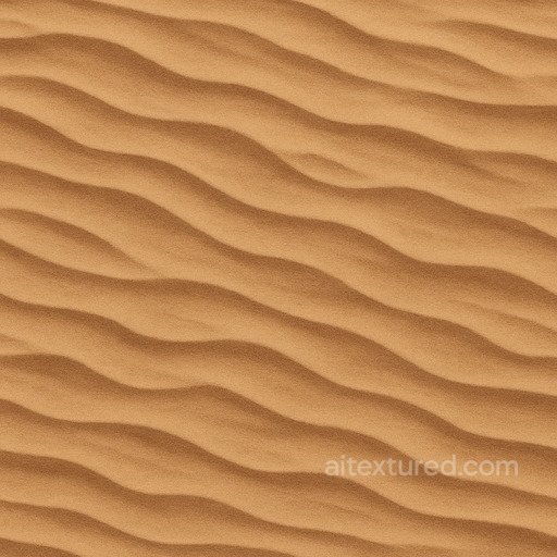 Smooth Desert Sand Seamless Texture seamless Sand-soil PBR texture