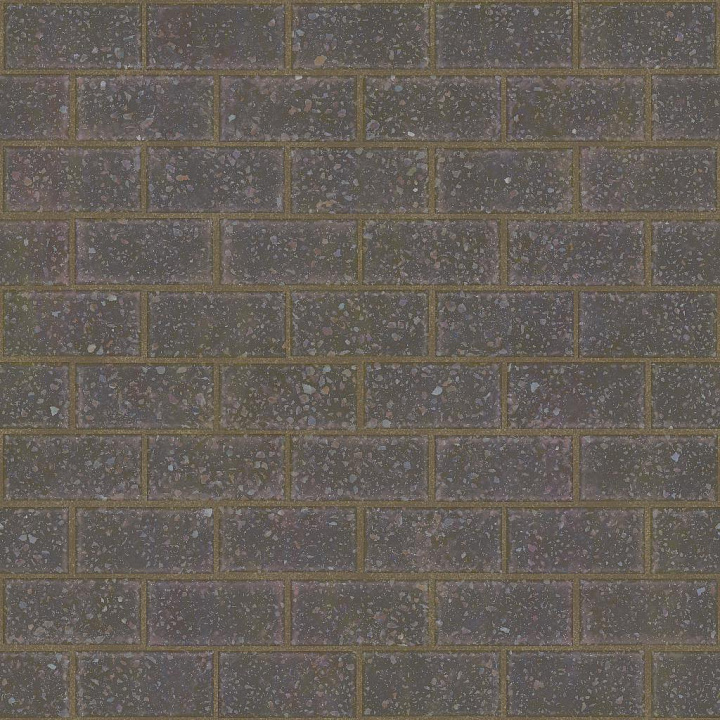 Gravel Tiles Brick seamless PBR texture preview