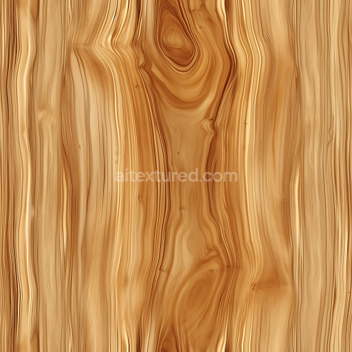 Seamless 3D PBR Texture of Natural Pine Wood with Bold Grain Patterns