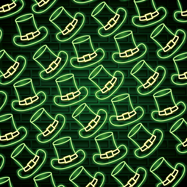 Neon St seamless PBR texture preview
