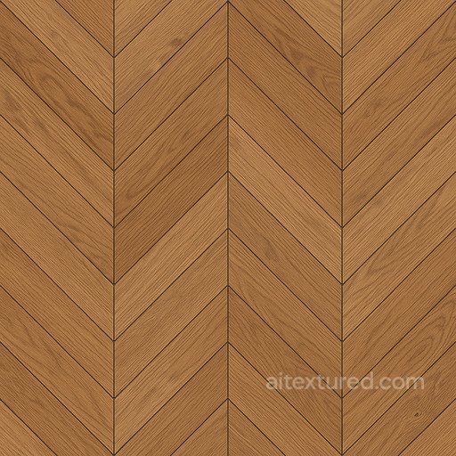 Parquet Chevron Medium Tone seamless Wood PBR texture
