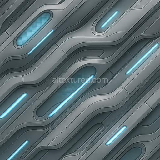 Futuristic Air Seamless Texture