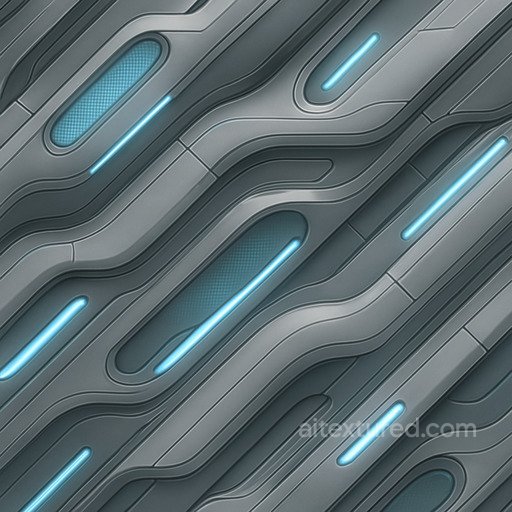 Futuristic Air Seamless Texture seamless Air PBR texture