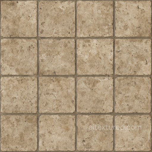 Weathered Floor Tiles Seamless Texture seamless Flooring PBR texture