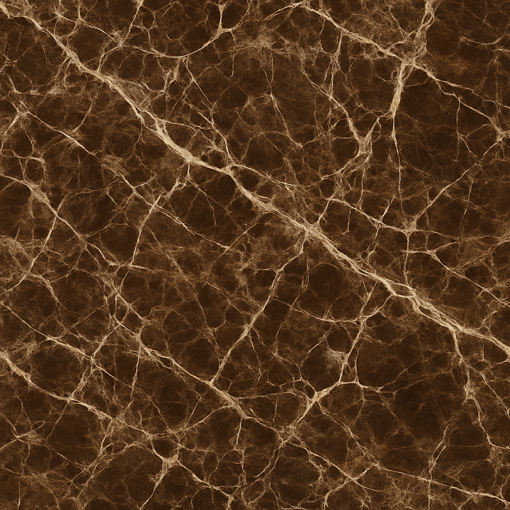Emperador Marble Brown Webbing seamless PBR texture preview
