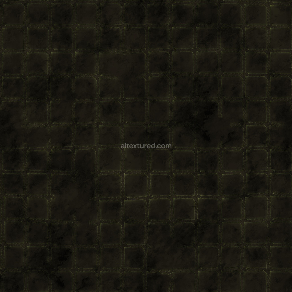 Seamless dark net PBR texture for 3D design
