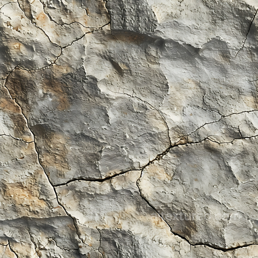 Weathered Cracked Stone Wall Texture in Earthy Tones seamless Stone PBR texture