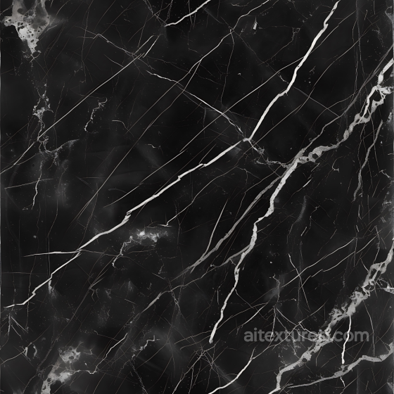 Black Belgium Marble PBR Texture with Natural Vein Patterns Marble texture preview