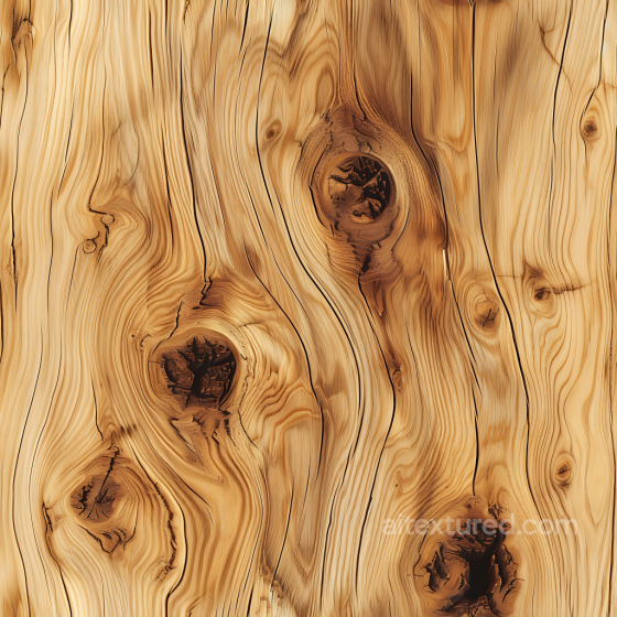 Knotty Pine Wood Planks Seamless Texture with Natural Grain and Dark Knots Wood texture preview