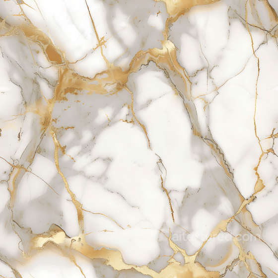 Calacatta Gold Marble PBR Texture with Polished White and Gold Veins Marble texture preview