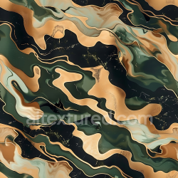 seamless Seamless 3D Camouflage PBR Texture with Stylized Desert and Woodland Organic Shapes texture 8k free download PBR