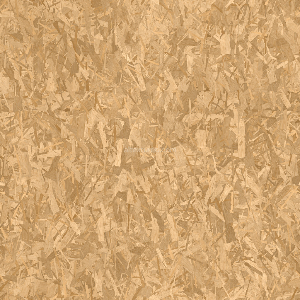 Seamless chipboard PBR texture for 3D applications