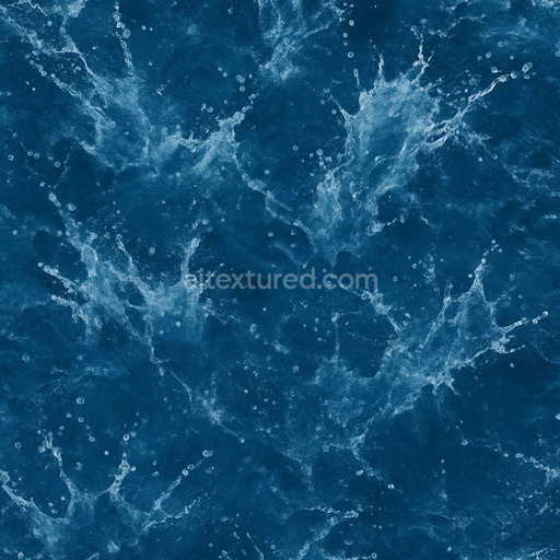 Deep Splash Seamless Texture