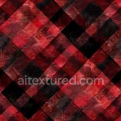 seamless Seamless 3D PBR Texture of Red and Black Plaid Fabric with Subtle Surface Variations texture 8k free download PBR