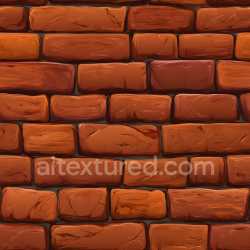 seamless Seamless 3D PBR Texture of Cracked Red Brick Wall with Worn Surface texture 8k free download PBR