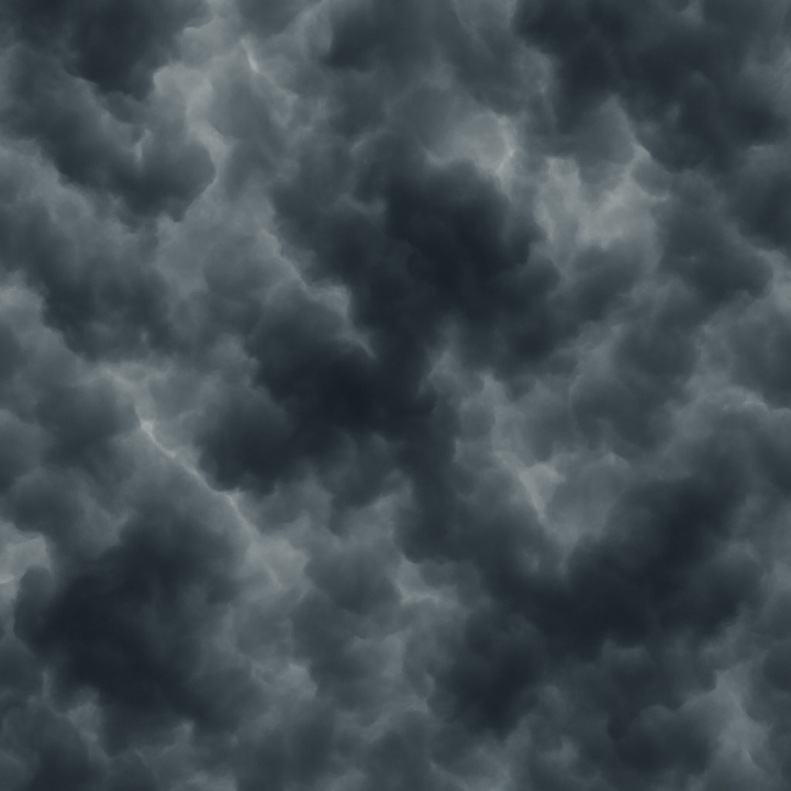 Stormy Storm Cloud seamless PBR texture preview
