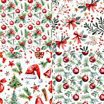 Watercolor Christmas 