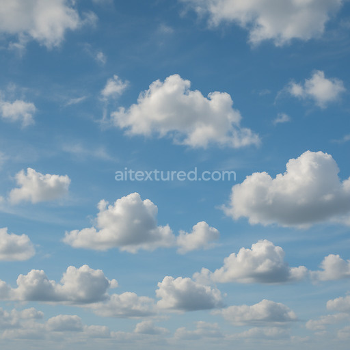 Photorealistic Sky Current Seamless Texture