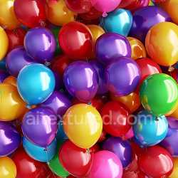 seamless Seamless 3D Inflated PBR Texture Featuring Glossy Multicolor Balloons texture 8k free download PBR