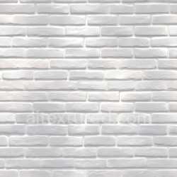 seamless Seamless 3D PBR White Painted Brick Wall Texture with Subtle Cracks and Worn Rough Surface texture 8k free download PBR
