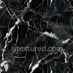 seamless Seamless 3D Black Marble PBR Texture Featuring Bold White Veins and Polished Finish texture 8k free download PBR
