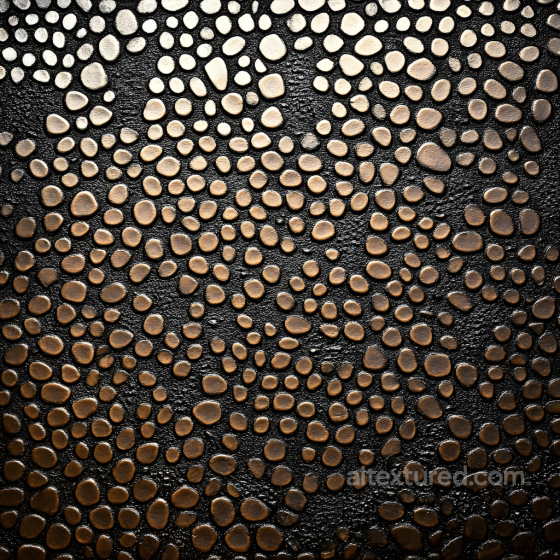 Skin PBR Texture Featuring Dark Base and Raised Patterned Highlights Skin texture preview