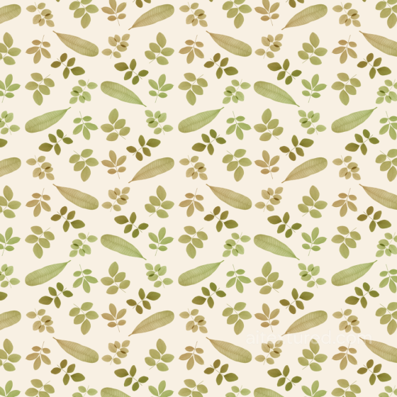 Delicate Wild Flower Leaf Pattern in Soft Earth Tones Seamless Texture Wild Flower texture preview